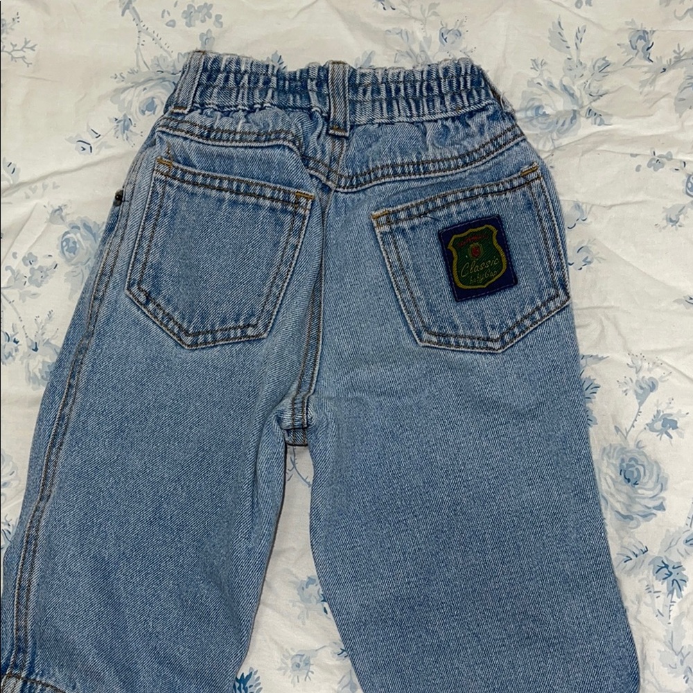 Classic Vintage Gap Blue Denim Kids Jeans